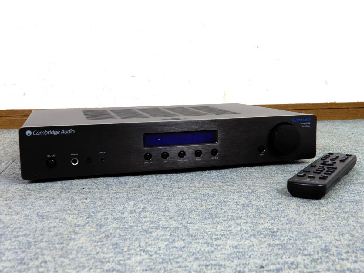 Cambridge Audio ◆ ケンブリッジオーディオ　プリメインアンプ　　Topaz AM10　　リモコン付き ◆ 英国設計オーディオ　動作確認済み