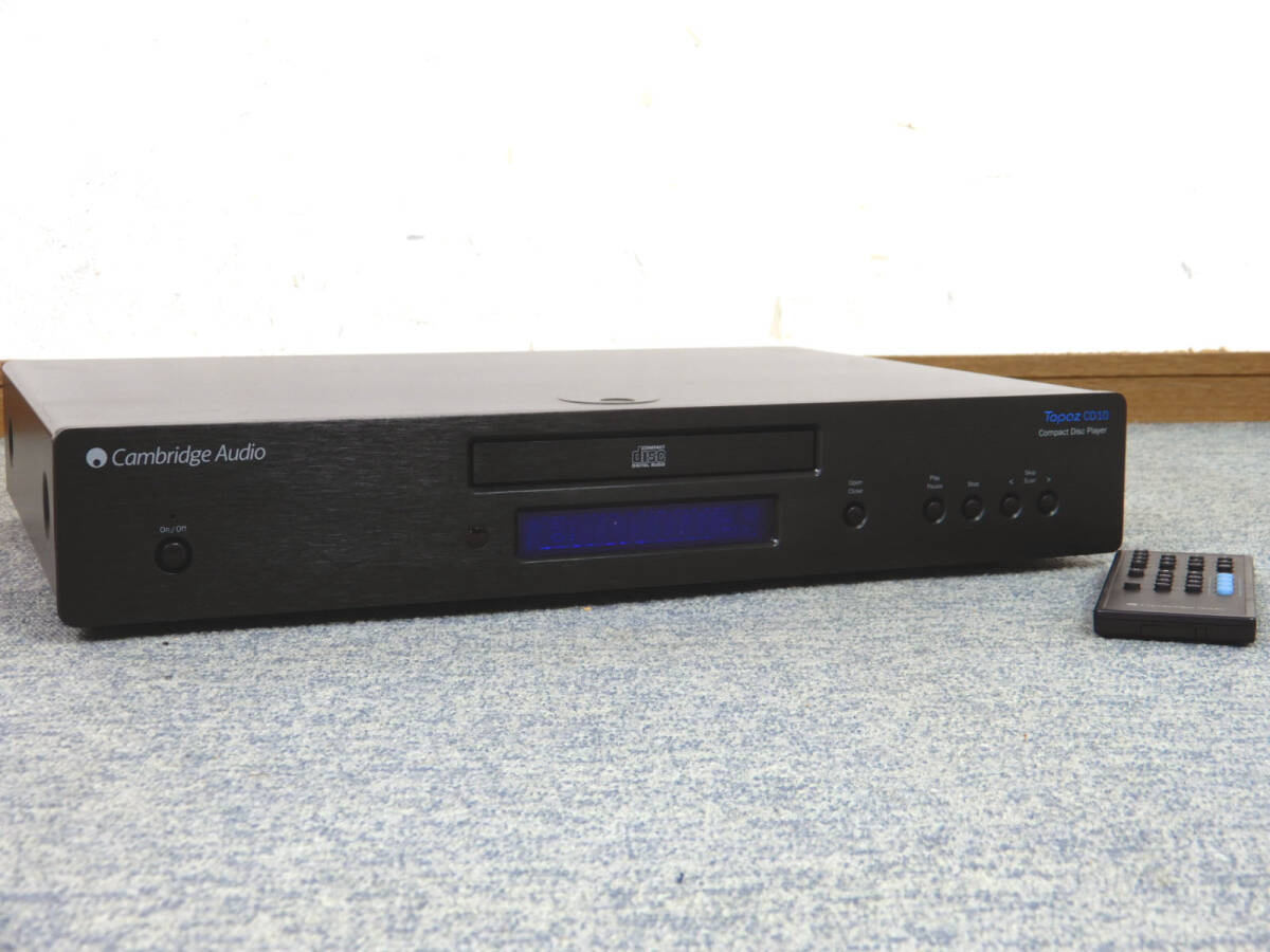 Cambridge Audio ◆ ケンブリッジオーディオ　CDプレーヤー　　Topaz CD10　　リモコン付き ◆ DAC Wolfson WM8761搭載　動作確認済み
