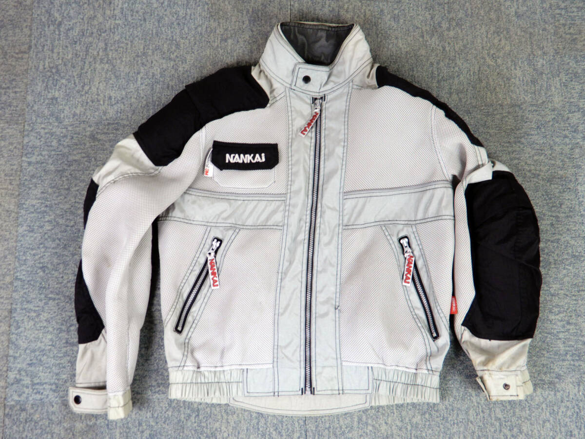 NANKAI ◆ 南海部品　メッシュジャケット　サイズL 　夏ツーリング ◆ プロテクター　肩・肘