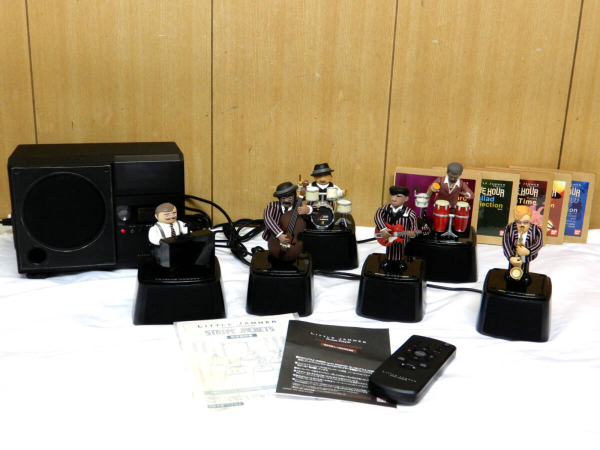 LITTLE JAMMER meets KENWOOD ◆ バンダイ リトルジャマー ミーツ ケンウッド　プレーヤー5体＋ゲストプレーヤー　6体セット　ROM6本付き