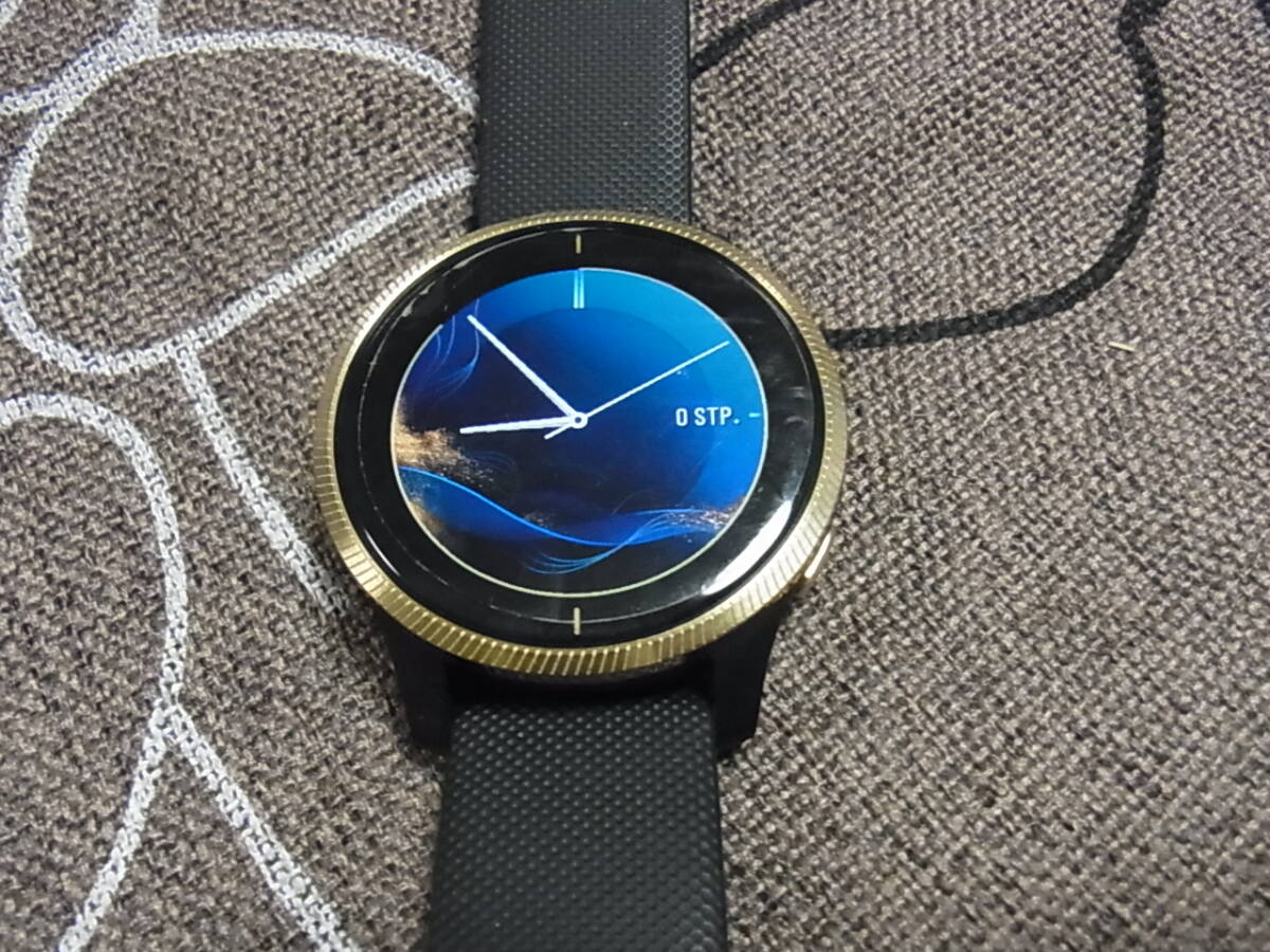 美品　ガーミン Garmin Venu ブラック/ゴールド　動作確認済