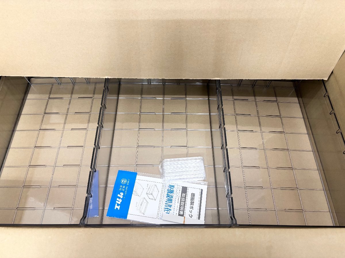 サ) [未使用] SAKAE サカエ ハニーケース パーツボックス 透明 クリアカラー HK-245T 12個入り ※仕切りなし