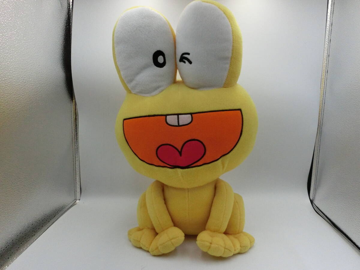 昭和レトロ　美品　貴重　タグ付き　レトロ　ビッグサイズ　ど根性ガエル　ぴょん吉　ぬいぐるみ