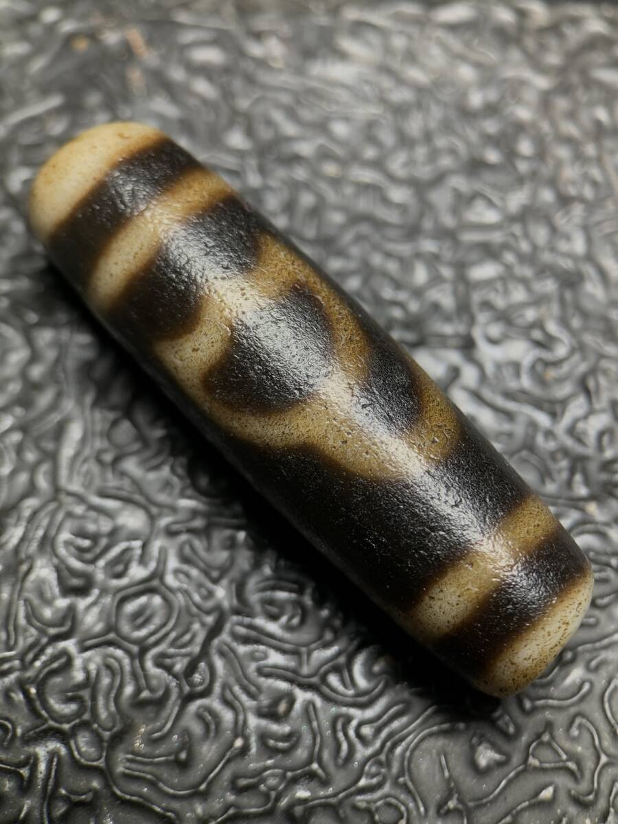 旧蔵 古瑪瑙彫 高油 蓮花紋 至純古珠 天珠 根付 風水開運 古美術 古美味 中国古玩 骨董品 時代物 稀少唐物