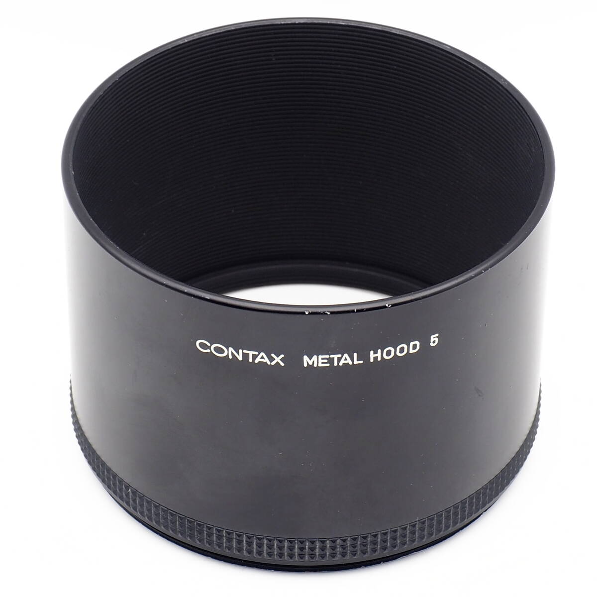 CONTAX METAL HOOD 5 86mm Screw-in Made in JAPAN by KYOCERA コンタレックス メタルフード 86mm ねじ込み高品位金属フード 100mm 135mm