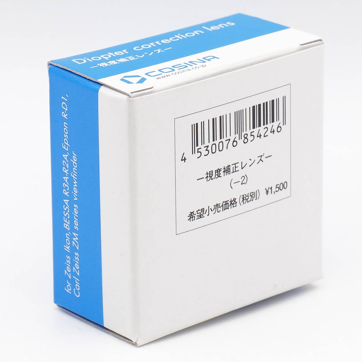 COSINA Diopter correction lens 視度補正レンズ -2 ツァイスイコン,ベッサ R2A/M, R3A/M, R4A/M ,エプソンR-D1 対応 ZEISS IKON BESSA R2