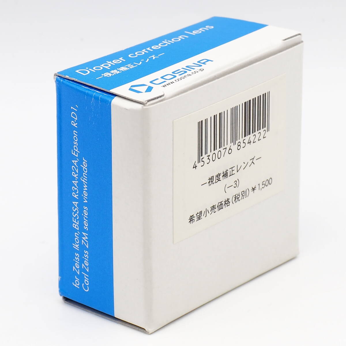 COSINA Diopter correction lens 視度補正レンズ -3 ツァイスイコン,ベッサ R2A/M, R3A/M, R4A/M ,エプソンR-D1 対応 ZEISS IKON BESSA R2