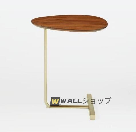 店長特選室内芸術☆美品 高級サイドテーブル別荘ナイトテーブルリビング北欧木製1脚コーヒーテーブル