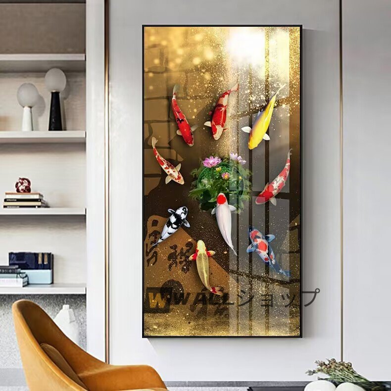 超人気★室内芸術★美品☆リビングルーム装飾画 玄関装飾画 現代 ソファの背景装飾画◆40*80cm