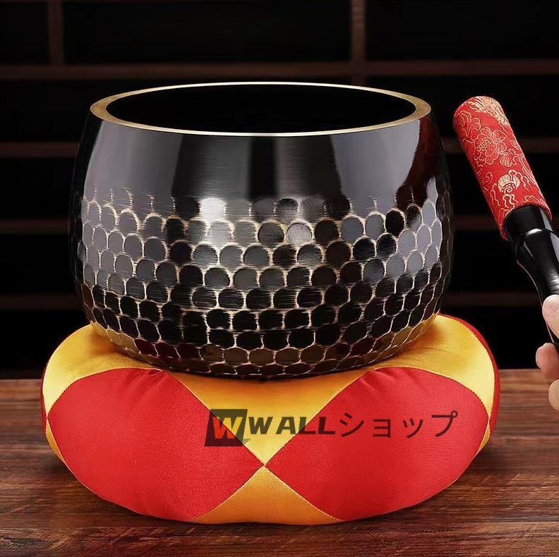 強くお勧め★　おりん9.5寸●仏具 りん棒と座布団付き●直径24.5cm