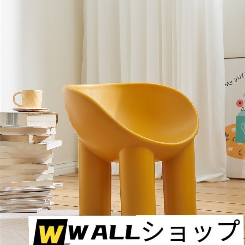 スツール 北欧 コンパクト 椅子 いす チェア おしゃれ インテリア ロータイプ ローチェア キッズチェア 子供 大人 ホワイト ブラック