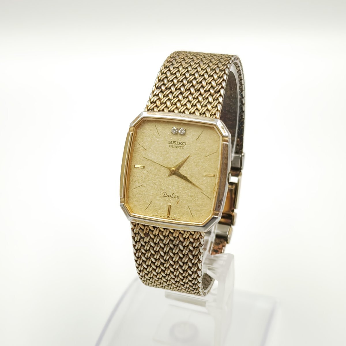 SEIKO セイコー 9521-5210 クォーツ メンズ腕時計 ゴールド