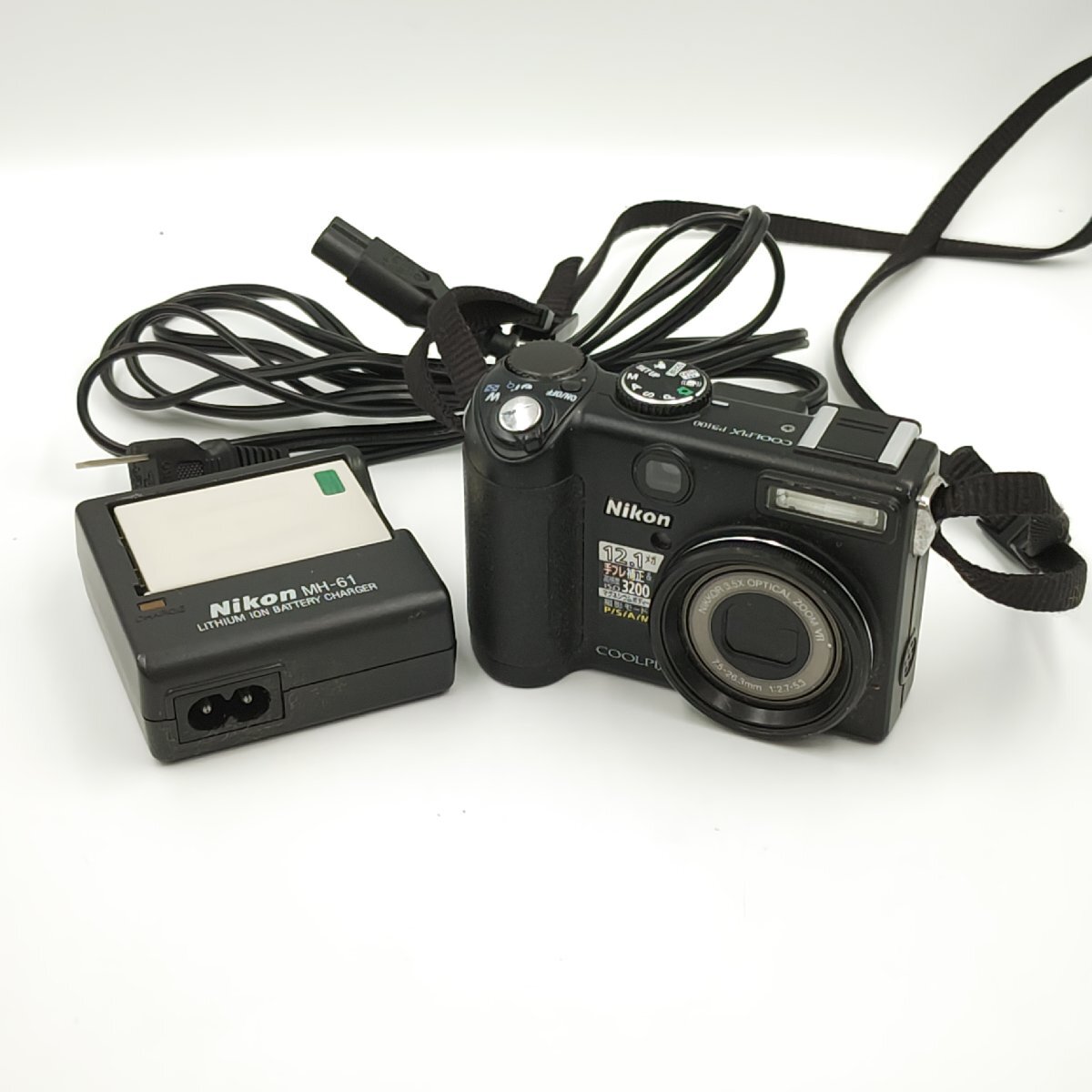 ニコン COOLPIX クールピクス P5100 コンパクトデジタルカメラ ブラック