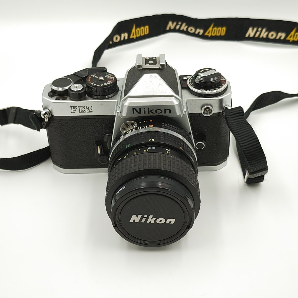 ニコン FE2ボディ×Zoom-NIKKOR 35-70mm 1:3.3-4.5 レンズ付 一眼レフフィルム カメラ