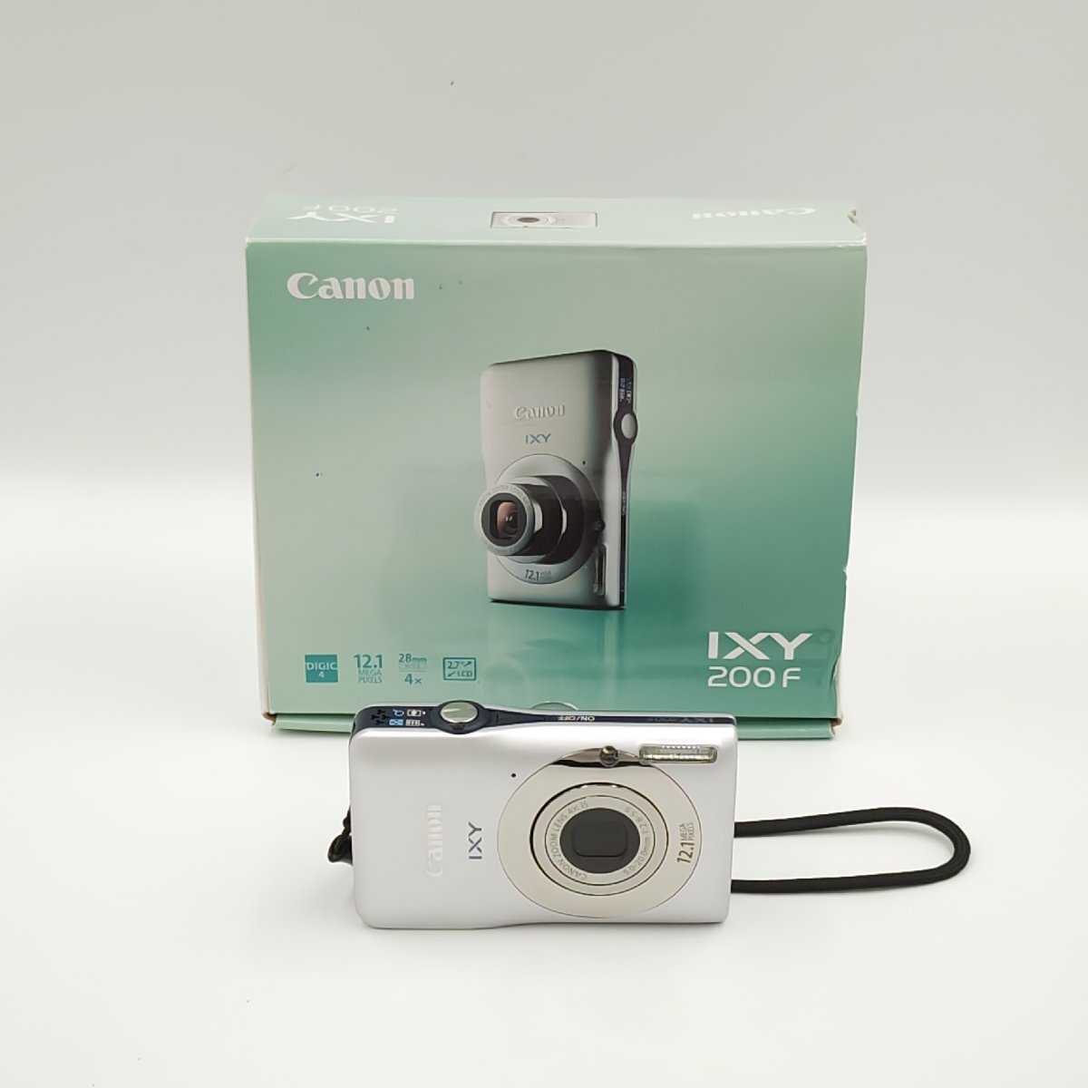 キャノン IXY 200F コンパクトデジタルカメラ シルバー
