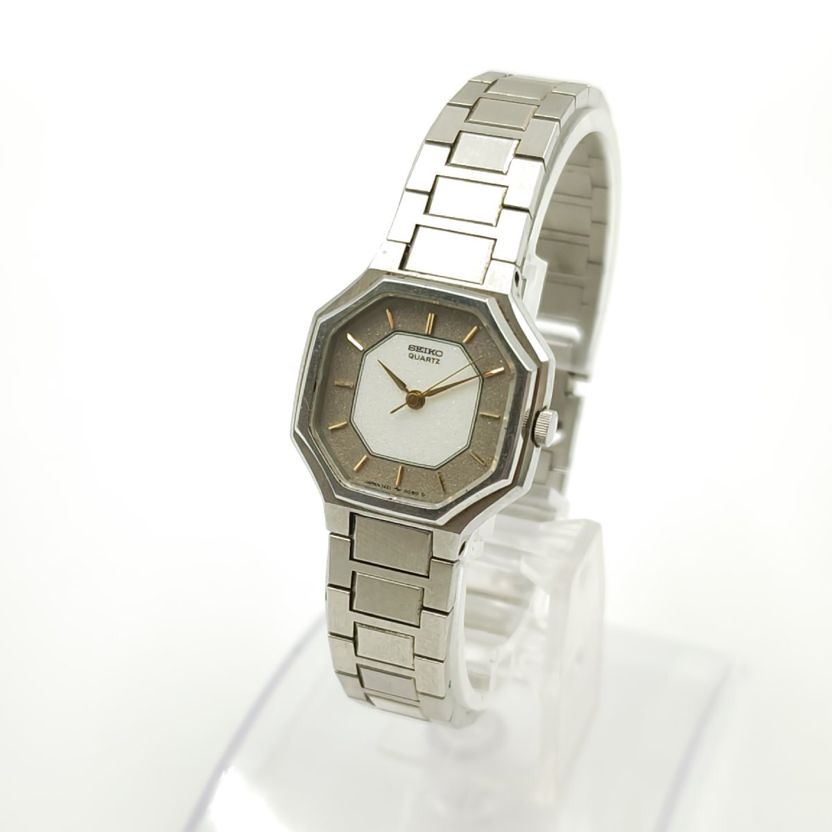 SEIKO セイコー 1221-5040 クォーツ レディース腕時計 シルバー