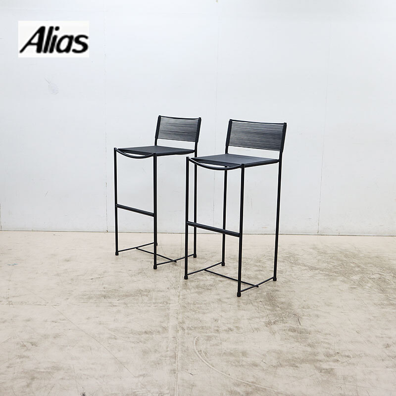 ◆Cassina◆ カッシーナ ALIAS アリアス SPAGHETTI/C スパゲッティ/C カウンターチェア ジャンドメニコ・ベロッティ 2脚セット 24万