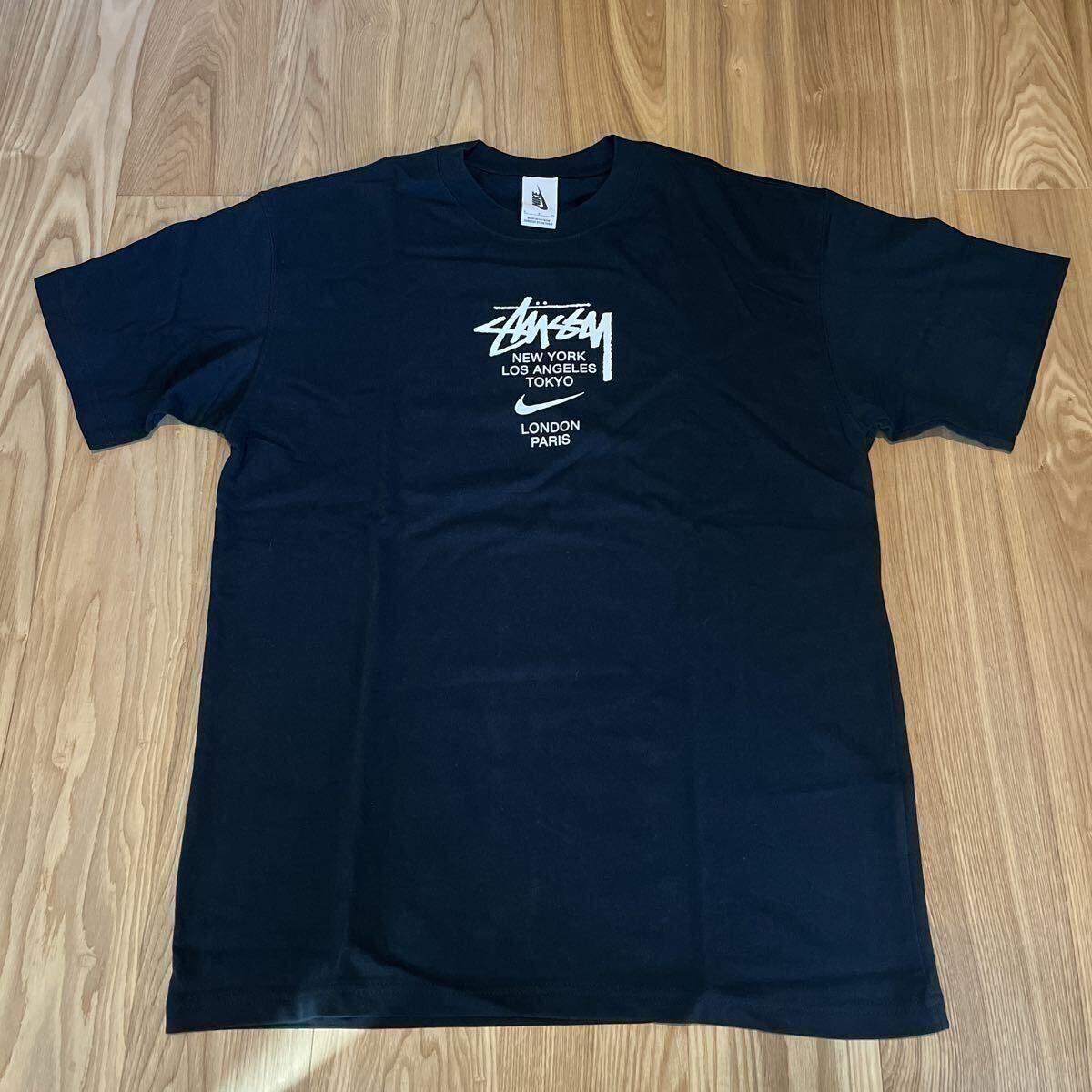 [試着のみ]Nike × Stussy International Tシャツ(検:スウェット クルーネック ダウン ジャケット ロンT デニム パンツ キャップ パーカー)