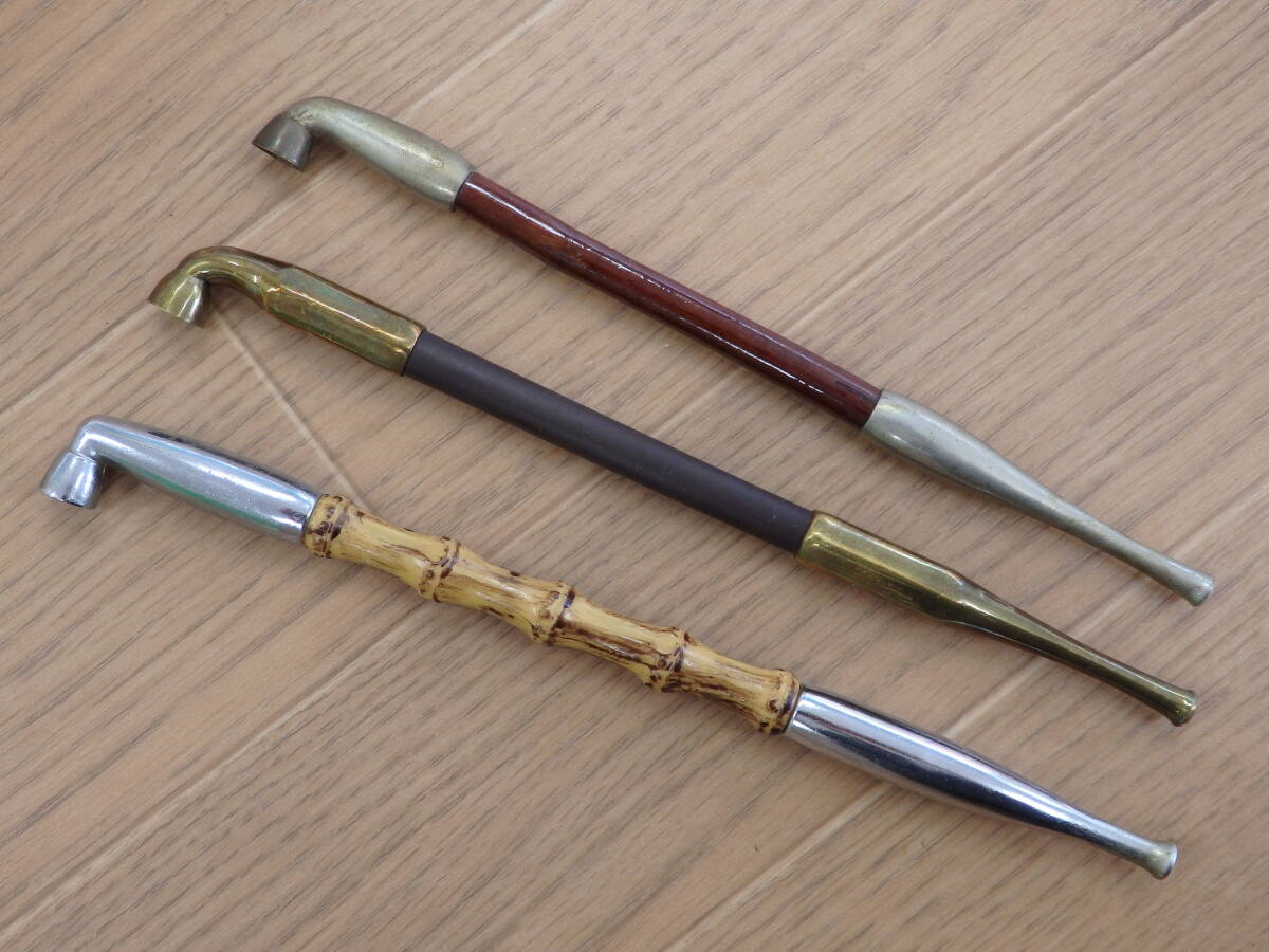☆　煙管　キセル　３点　まとめて　喫煙具　☆