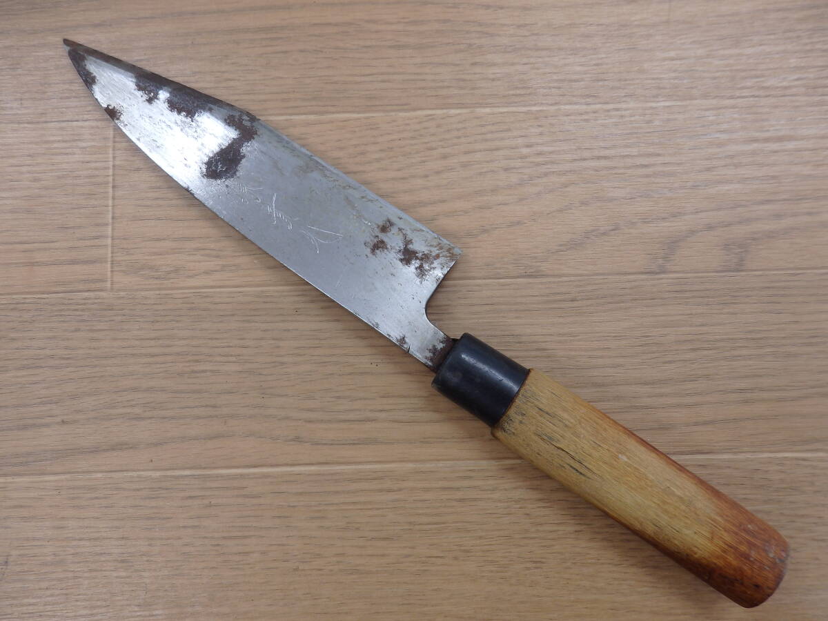 ☆　堺貫光　出刃包丁　調理具　長さ３６．５cm　☆