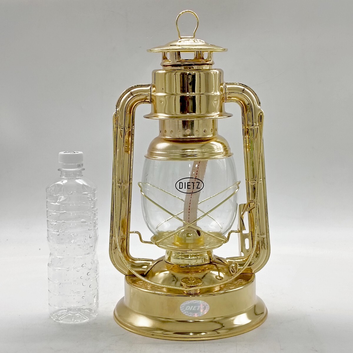 【A5160】未使用 DIETZ デイツ ハリケーンランタン オイルランタン No.90 D-Lite ゴールド 照明 アウトドア キャンプ 現状品 動作未確認