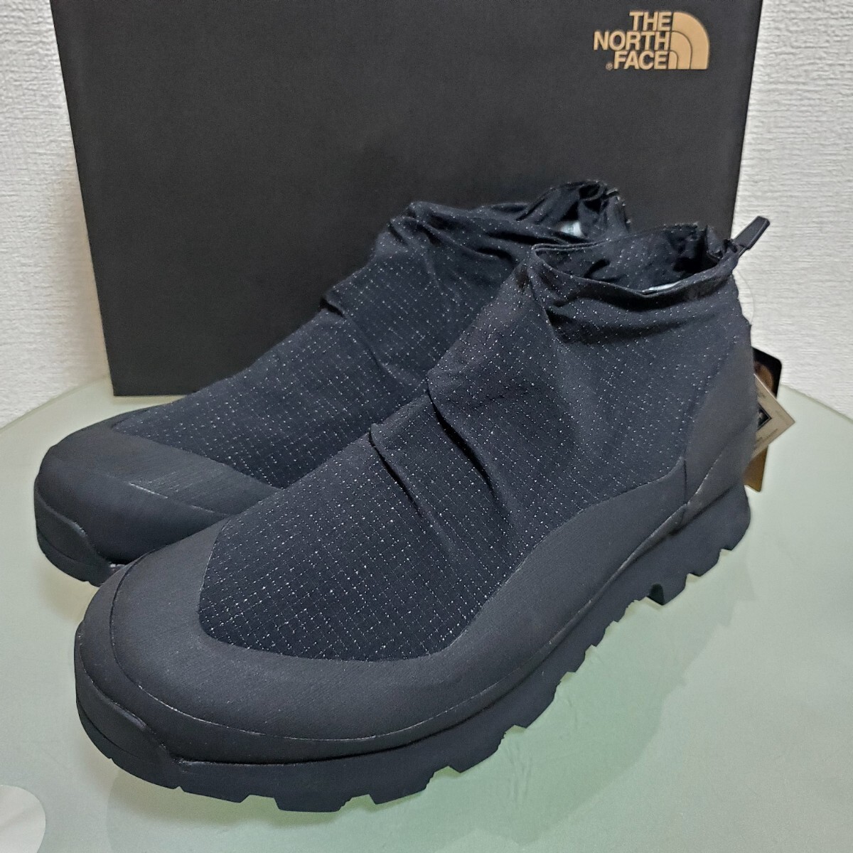 新品 未使用 THE NORTH FACE TNF ノースフェイス ブーツ 28㎝ 自宅保管品 GORE-TEX ゴアテックス アウトドア ブラック 完売モデル 高級靴