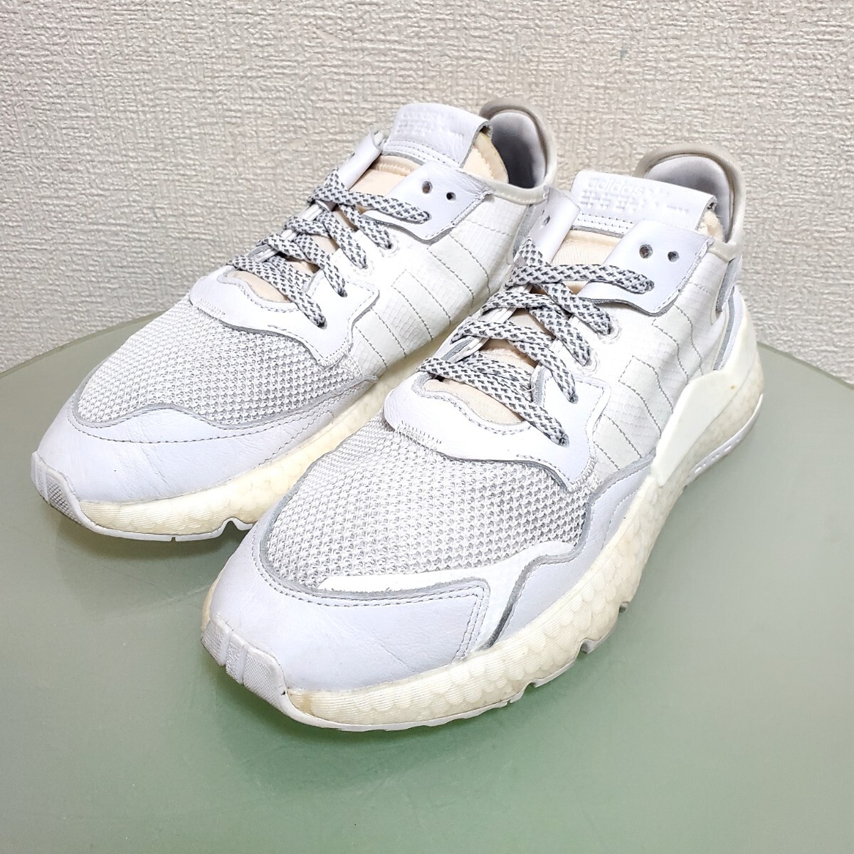 adidas アディダス スニーカー 26.5㎝ ホワイト アメカジ ストリート 人気モデル 