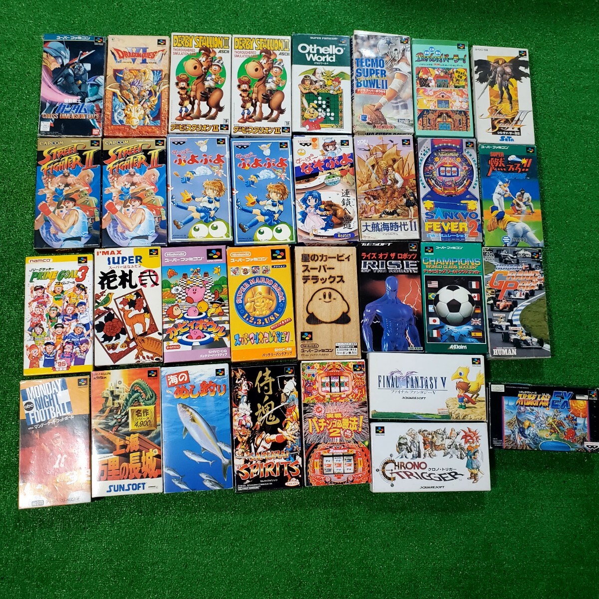 スーパーファミコン カセット ソフト 30本以上 まとめ売り すべて箱あり 箱 一部説明書 FINAL FANTASY ドラゴンクエスト クロノトリガー