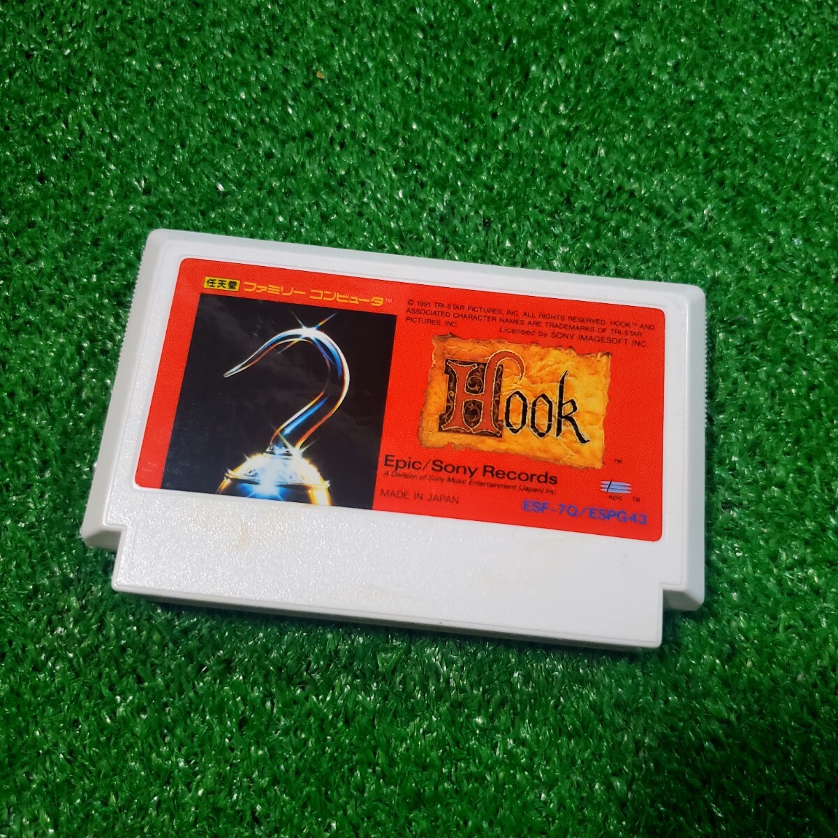 FC ファミコン カセット ソフト フック Hook 動作確認済み ファミリーコンピュータ 希少品 送料230円