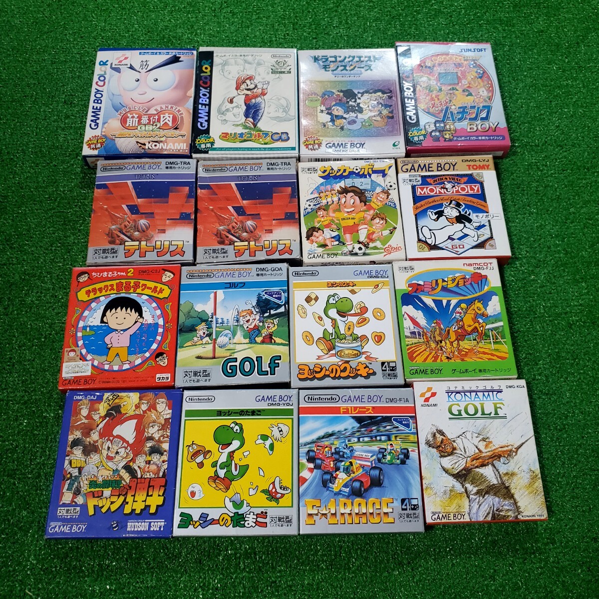 GB ゲームボーイ ゲームボーイカラー カセット ソフト 15本以上 まとめ売り ドッジ弾平 ドラゴンクエストモンスターズ 箱あり 一部説明書