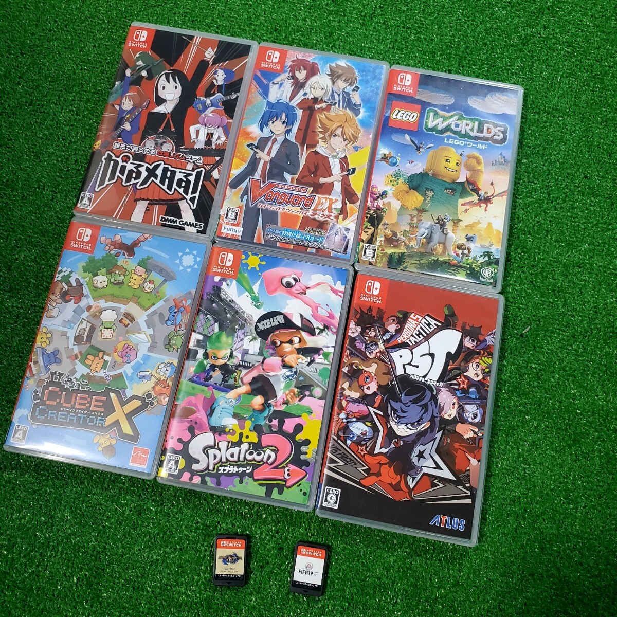Nintendo Switch ニンテンドースイッチ ソフト 8本 まとめ売り スプラトゥーン モンスターハンター 動作確認済み 人気ソフト 任天堂