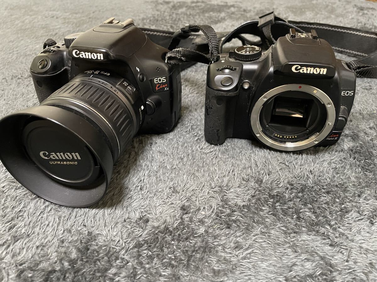 Canon EOS Kiss X4 Digital X デジタル一眼レフカメラ 2台セット