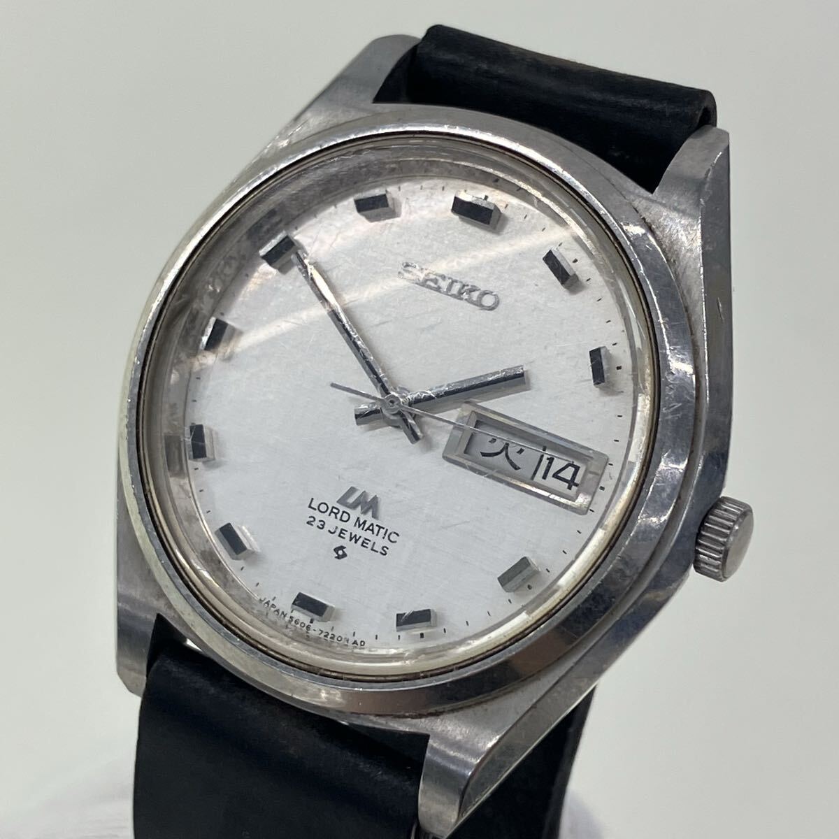 坂2606-117 SEIKO ロードマチック 5606-7070 腕時計 セイコー LORD MATIC 23 JEWELS 自動巻き 稼働品 動作確認済み
