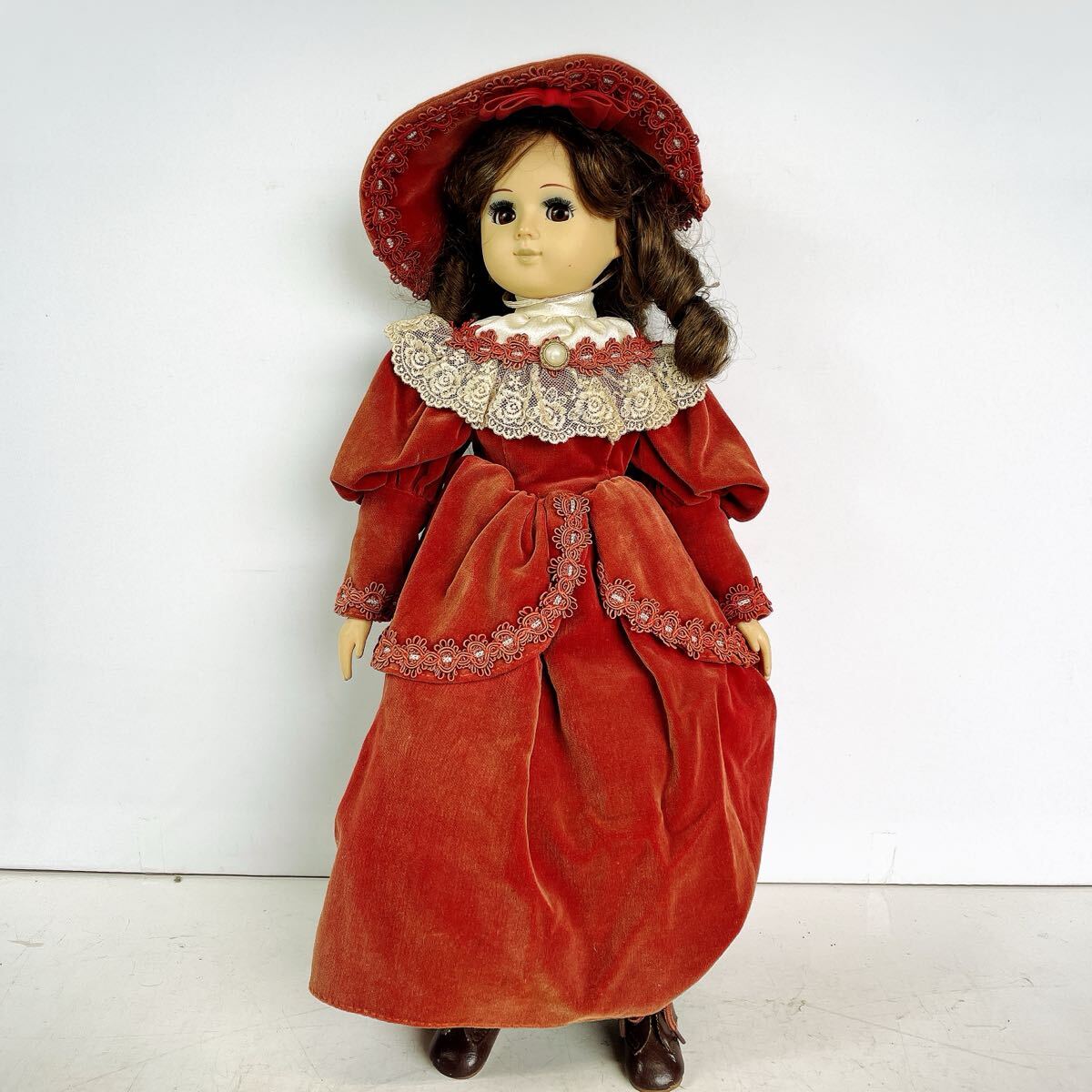 790(中古)OIKE COLLECTION アンティーク ドール 人形 女の子 レトロ ヴィンテージ 現状品