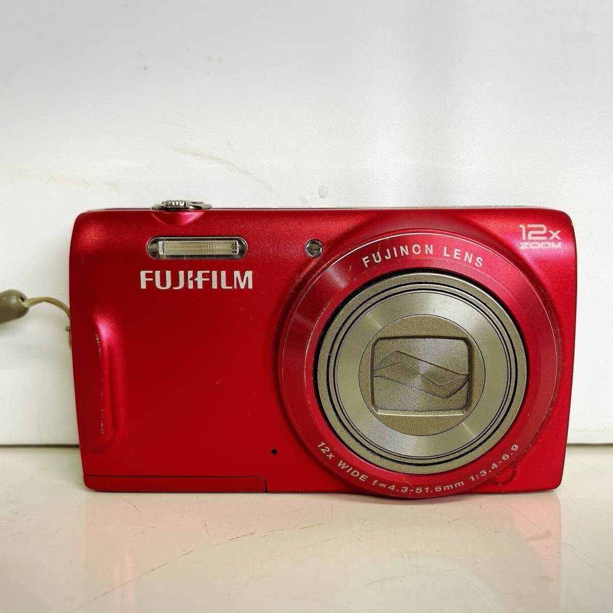 801(ジャンク品) FUJIFILM FinePix コンパクトデジタルカメラ T500 富士フィルム デジカメ 1600万画素 現状品