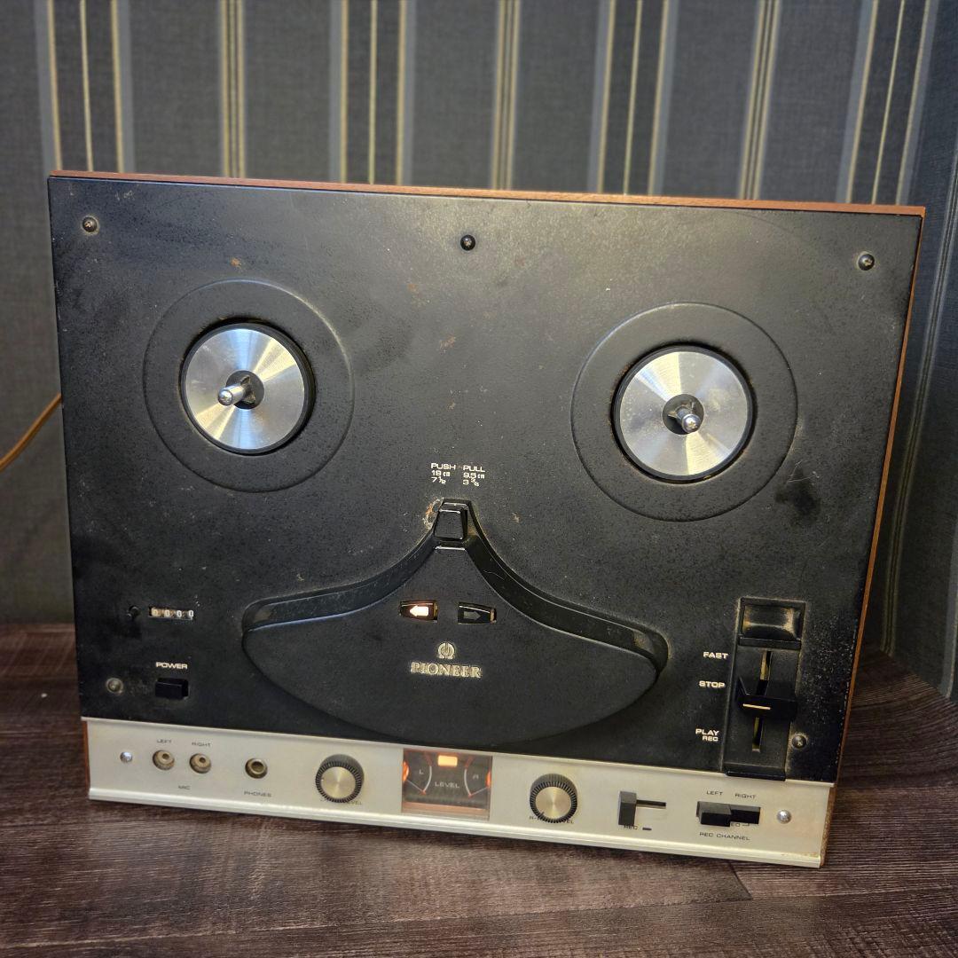 昭和レトロ　PIONEER パイオニア T-4000 オープンリールデッキ　テープレコーダー ヴィンテージ 昭和レトロ オーディオ機器 現状品