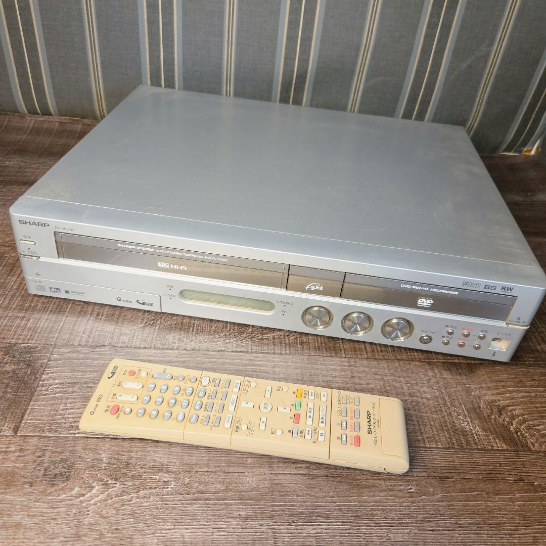 SHARP　シャープ VHS　DVDダビング　 DV-HRW55 ジャンク　現状品　シャープ