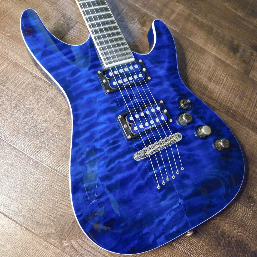 SCHECTER　シェクター Exotic Star　キルトメイプル　ギター エレキギター　スルーネック