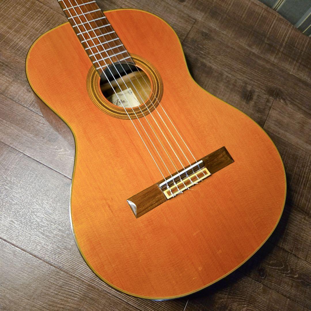 美品　クラシックギター　Aria A-30S アリア　アコースティックギター　ギター　ギターケース　単板