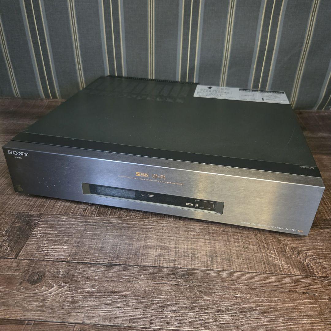 SONY ソニー S-VHS ビデオデッキ SLV-R5 ジャンク　現状品