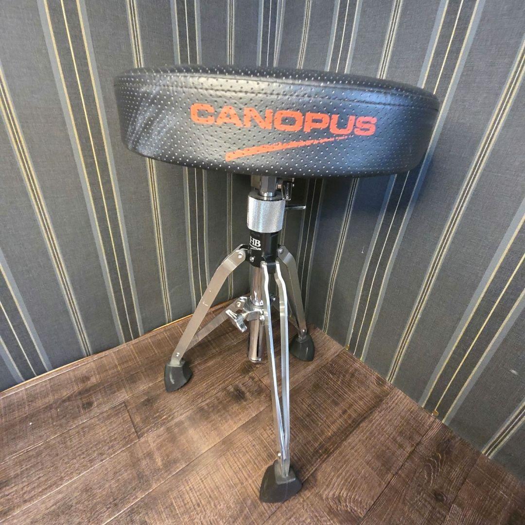 CANOPUS ドラムスローン CDT-1HY　 カノウプス アルミ　ドラム　イス　椅子　チェアー