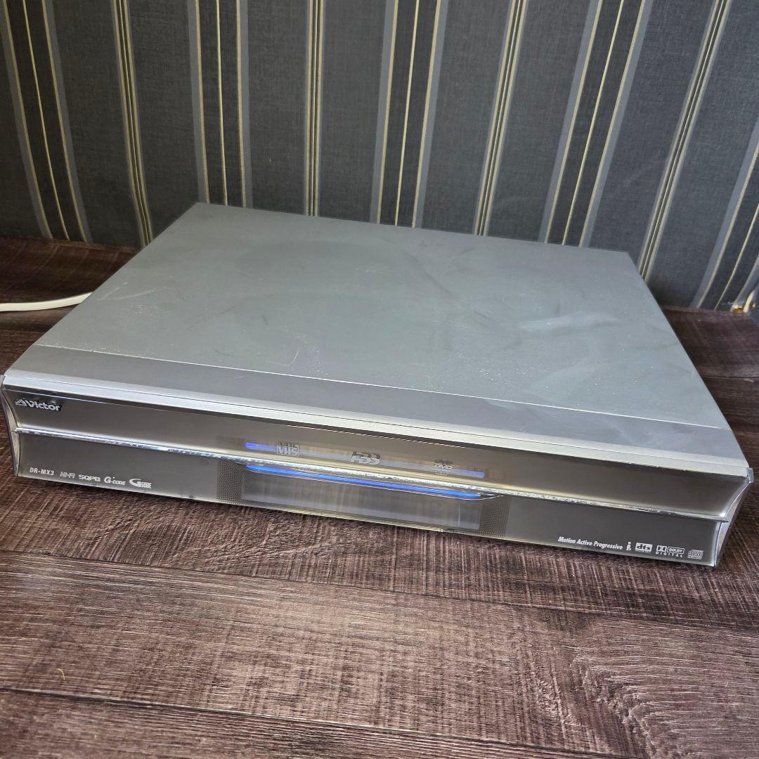 Victor VHS＆HDD＆DVD 一体型 ビデオレコーダー DR-MX3 ビクター　現状品　ジャンク