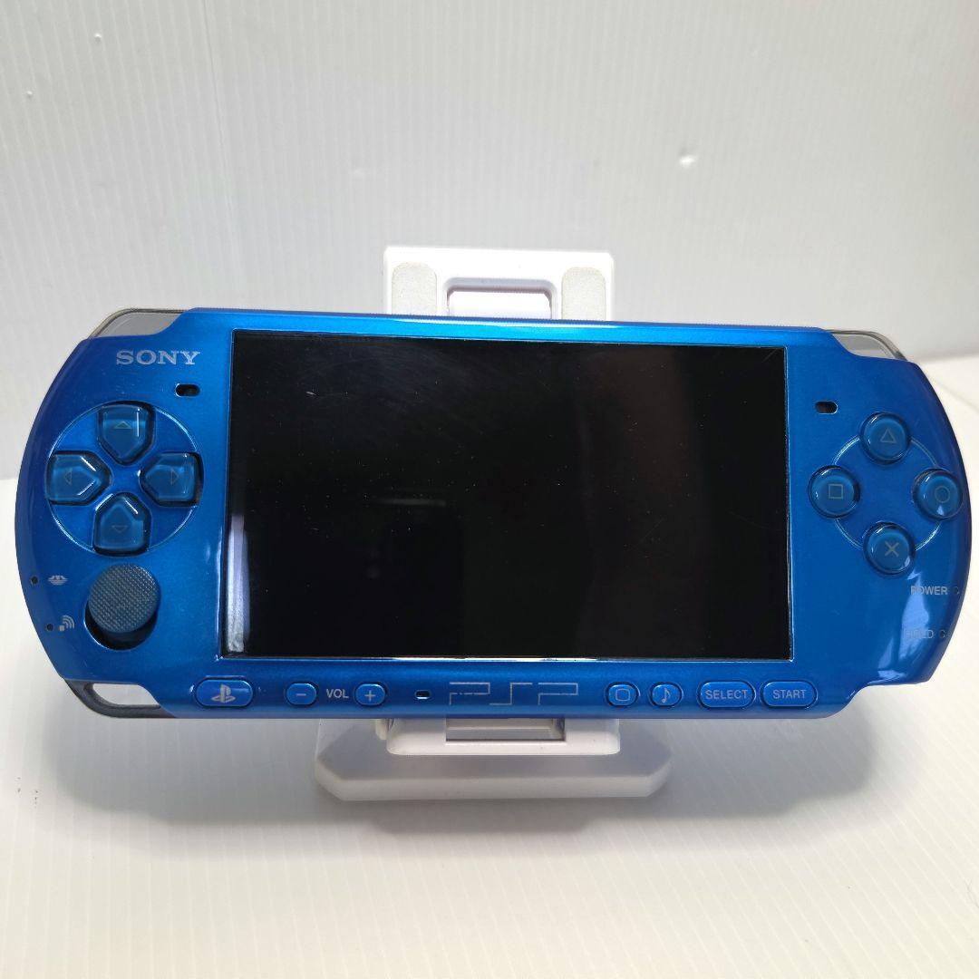 動作品 PSP 3000 ゲーム機 本体　ブルー　 プレイステーションポータブル　青　ブルー　Blue　