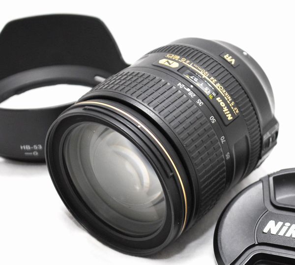 【新品級の超美品・純正フード付き】Nikon ニコン AF-S NIKKOR 24-120mm f/4 G ED VR ナノクリスタル