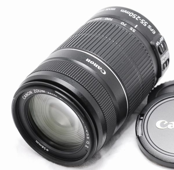 【新品級の超美品】Canon キヤノン EF-S 55-250mm F4-5.6 IS Ⅱ