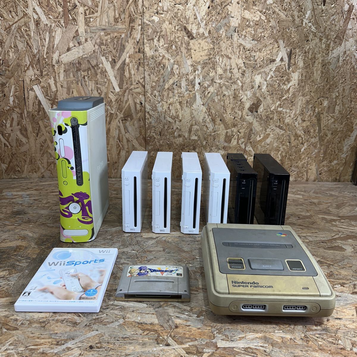 mm0604/1円〜/Nintendo/ニンテンドー/Wii/スーパーファミコン/SFC/XBOX360/任天堂/ゲーム機/ソフト/付属欠品/動作未確認/ジャンク