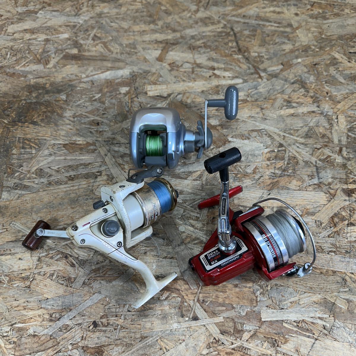 mduk0603/1円〜/SHIMANO/シマノ/Daiwa/ダイワ/AERLEX3000/ST-1000 DX/Super小船400/リール/釣具/動作未確認/現状品