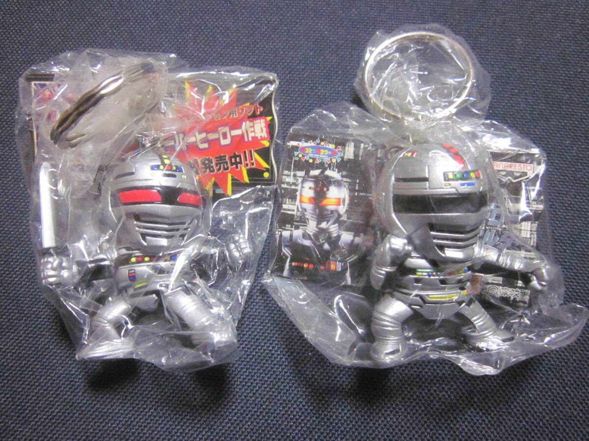 ■宇宙刑事ギャバン フィギュアキーホルダー2種セット■