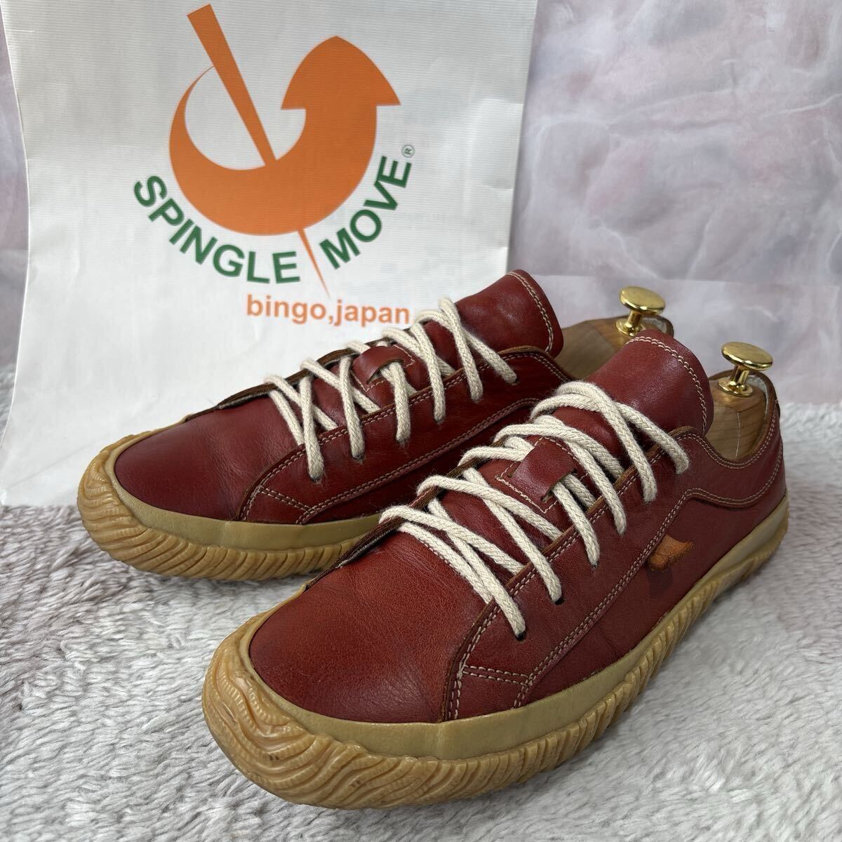 SPINGLE MOVE スピングルムーブ レザースニーカー sizeL