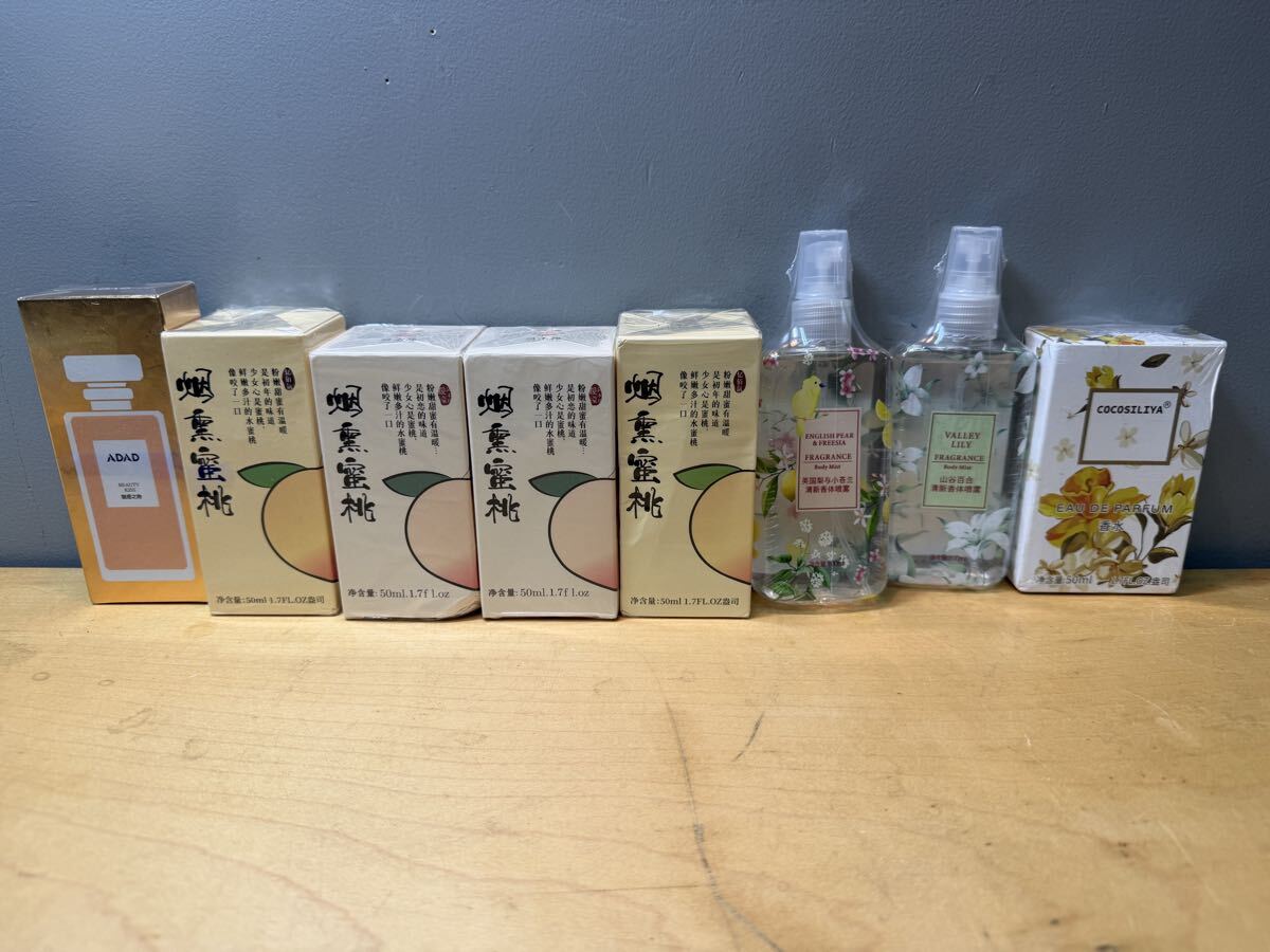 【未使用】 フレグランス 香水 まとめ 煙熏蜜桃 ボディミスト COCOSILIYA ADAD 現状品